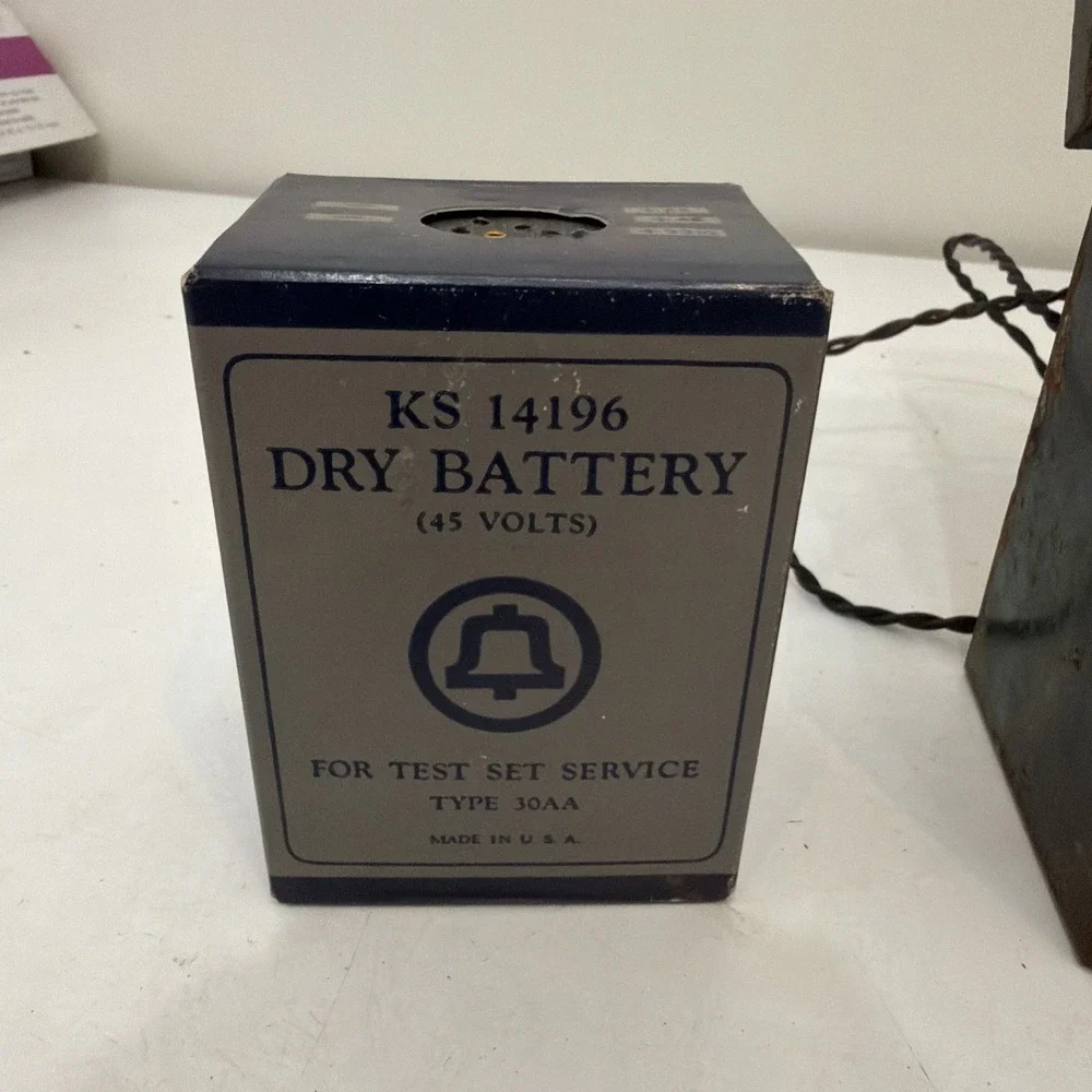 Rare Early Vintage Carpenter Mfg. Co Boston Carpenter Light Battery Operated